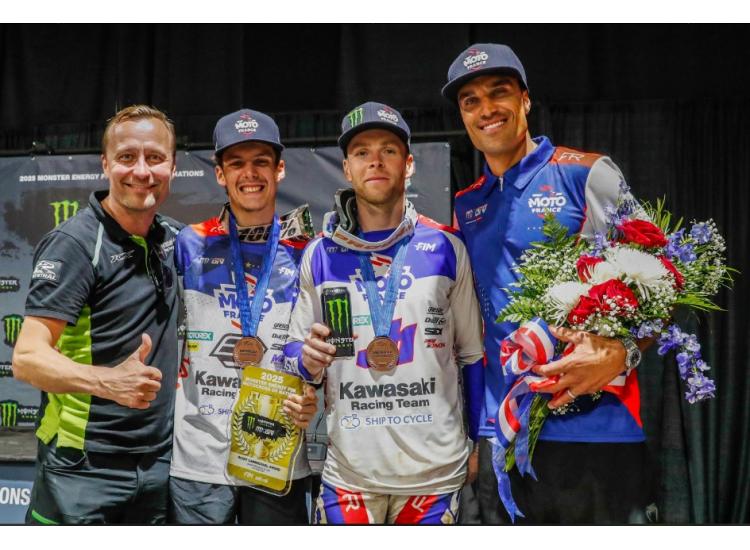 Le duo KRT place la France sur le podium aux Nations